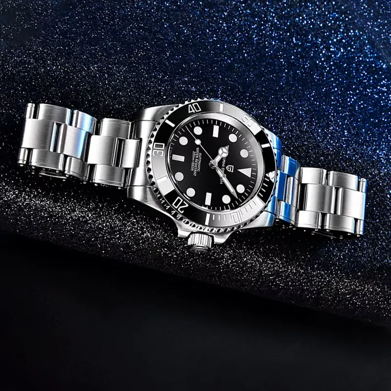 Pagani Design Submariner Automatic Black Men's Watch- PD-1694